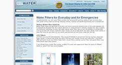 Desktop Screenshot of 911water.com